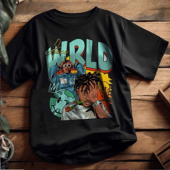 Juice WRLD Graphic Tribute T-Shirt – Unisex Streetwear Tee 79 - Picture 1 of 5
